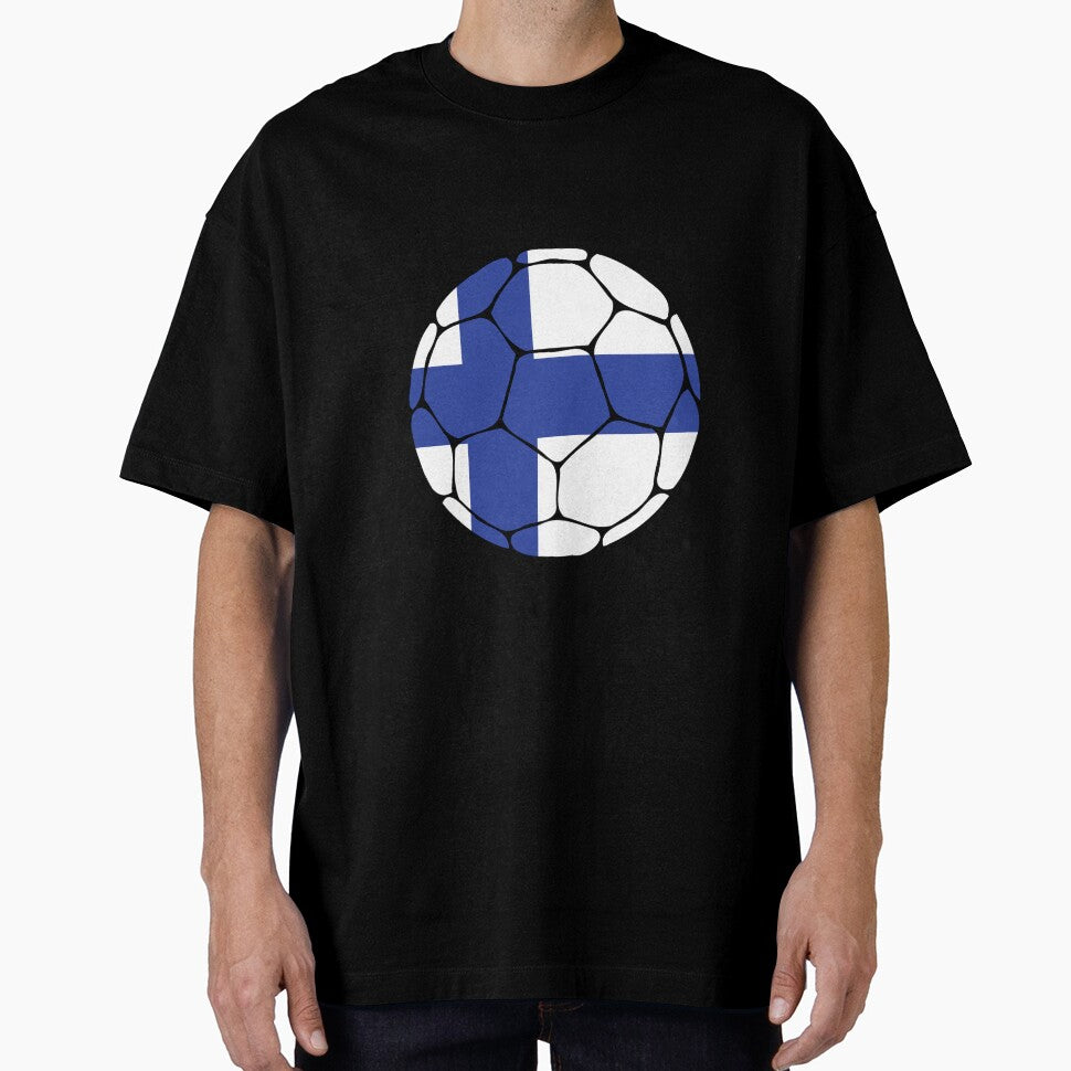 Finland Flag Soccer Ball by ehgraphics15