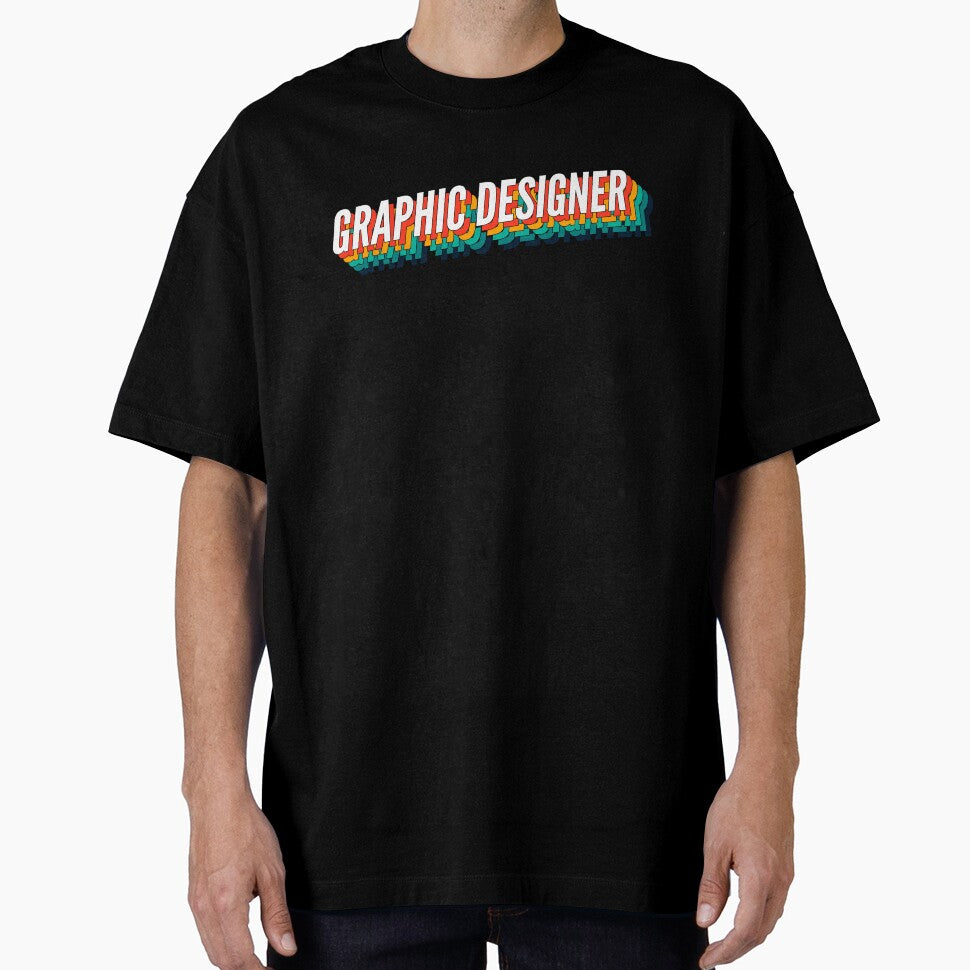 Graphic Designer Retro Vintage Label For The Best Graphic Designer by SVPOD