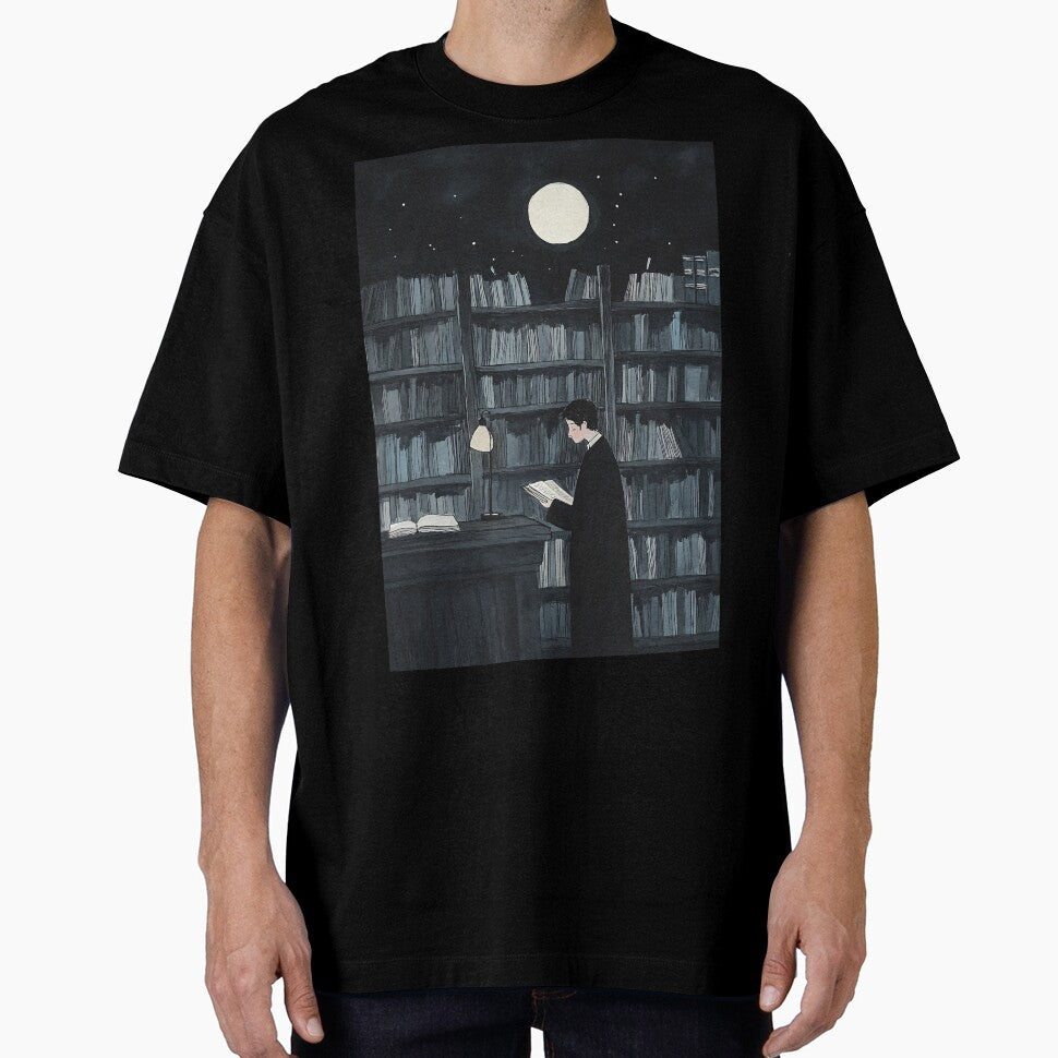 Dark Academia: Gothic Study Room by bapupa T-Shirts, Hoodie, Sweatshirt | BlankRebels.com (Image 1)