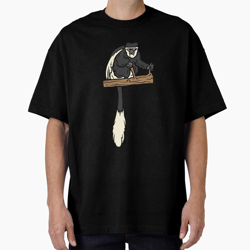 B is for Black and White Colobus by freakystickey T-Shirts, Hoodie, Sweatshirt | BlankRebels.com (Image 1)