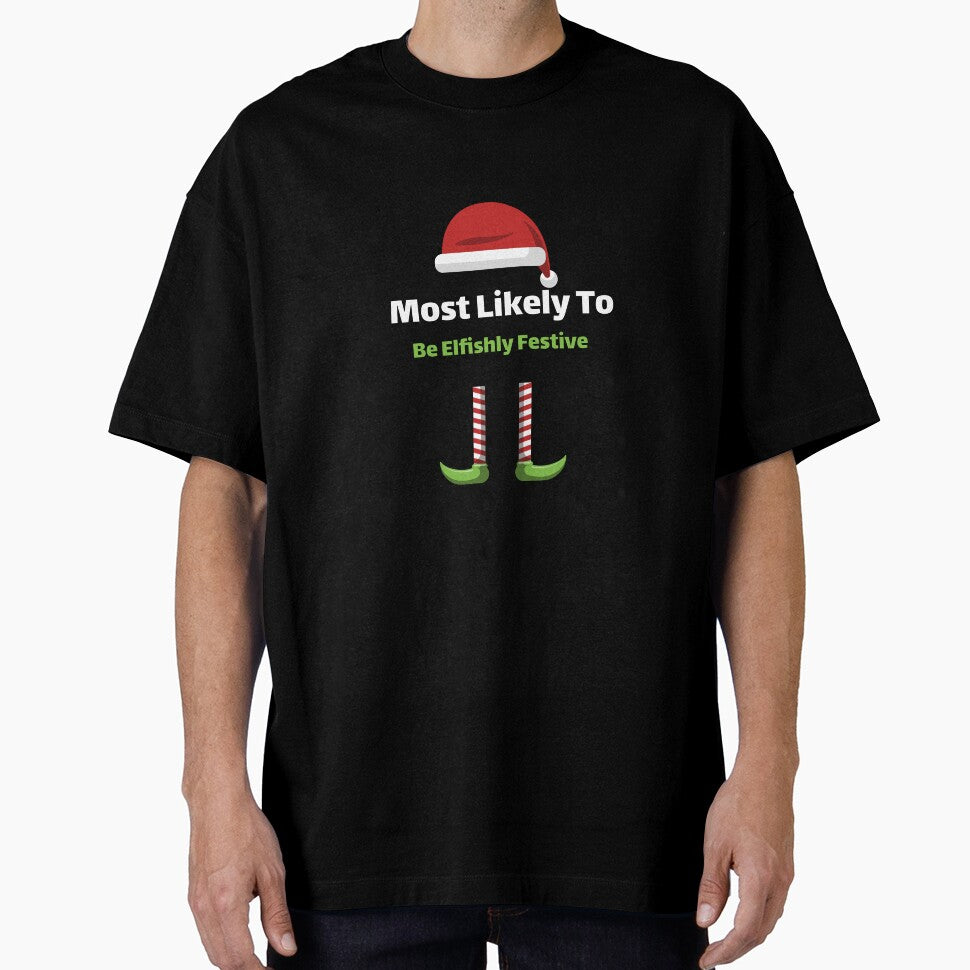 Most Likely to Be Elfishly Festive by ArtitudePrintLb T-Shirts, Hoodie, Sweatshirt | BlankRebels.com (Image 1)
