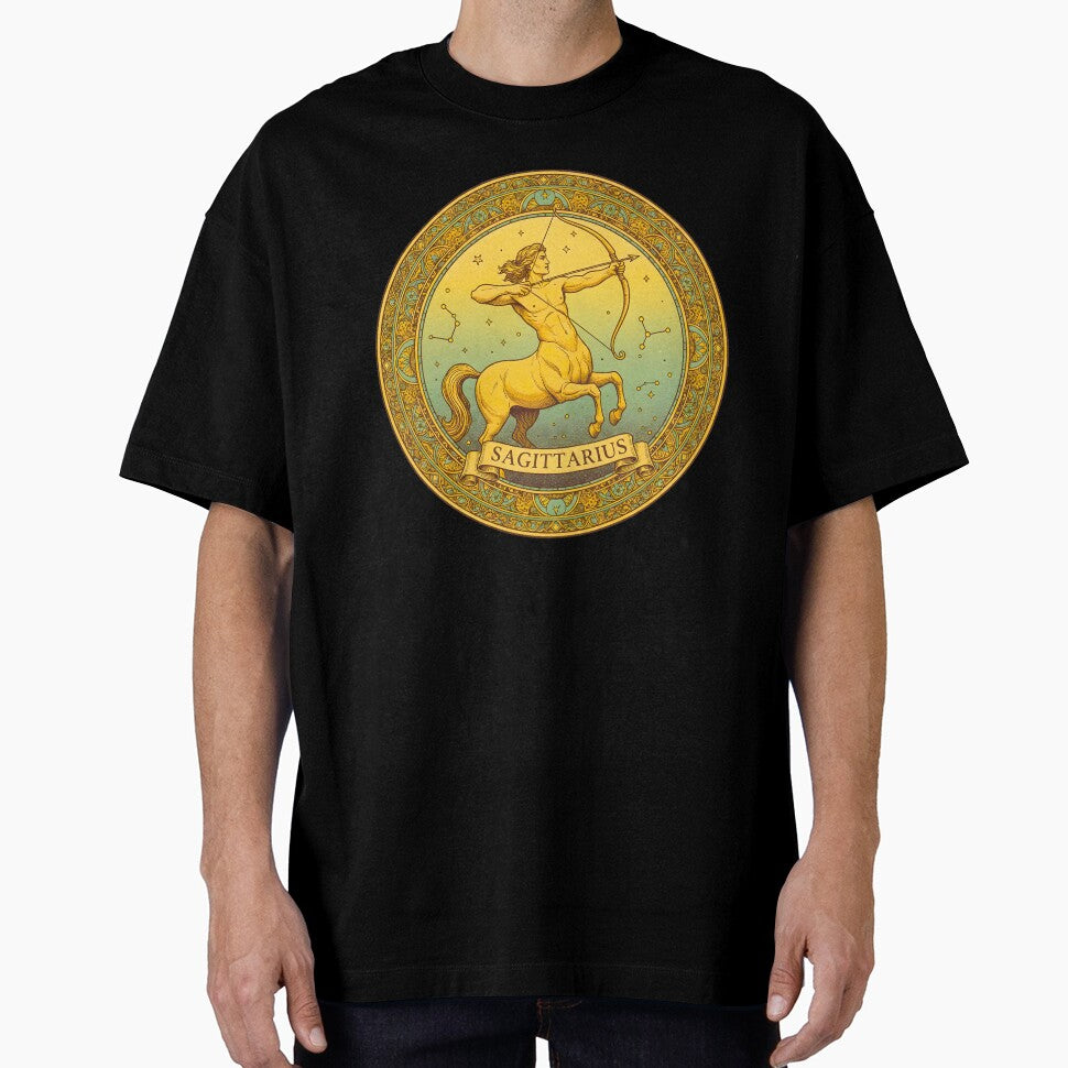 VINTAGE SAGITTARIUS ZODIAC SIGN by infinitearte T-Shirts, Hoodie, Sweatshirt | BlankRebels.com (Image 1)