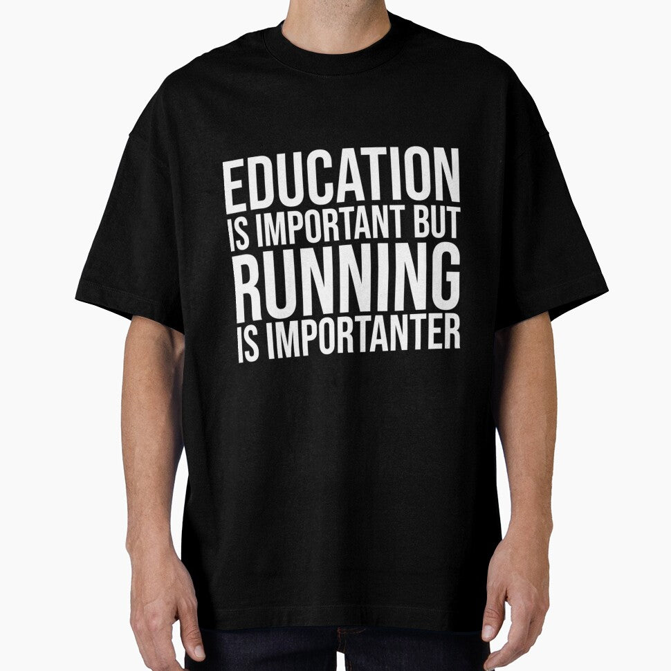 Running Is Importanter for Wome| Perfect Gift by sherricam T-Shirts, Hoodie, Sweatshirt | BlankRebels.com (Image 1)