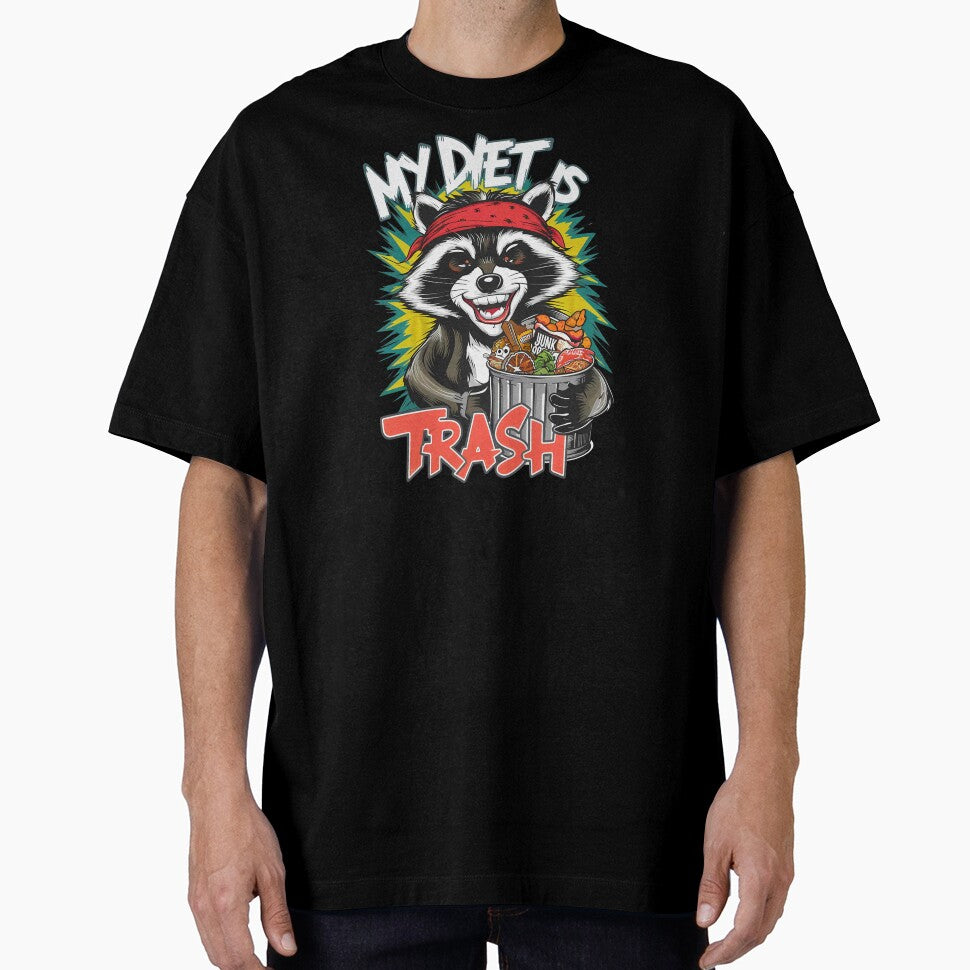 Trash Can Raccoon by TheCatmeow2000 T-Shirts, Hoodie, Sweatshirt | BlankRebels.com (Image 1)