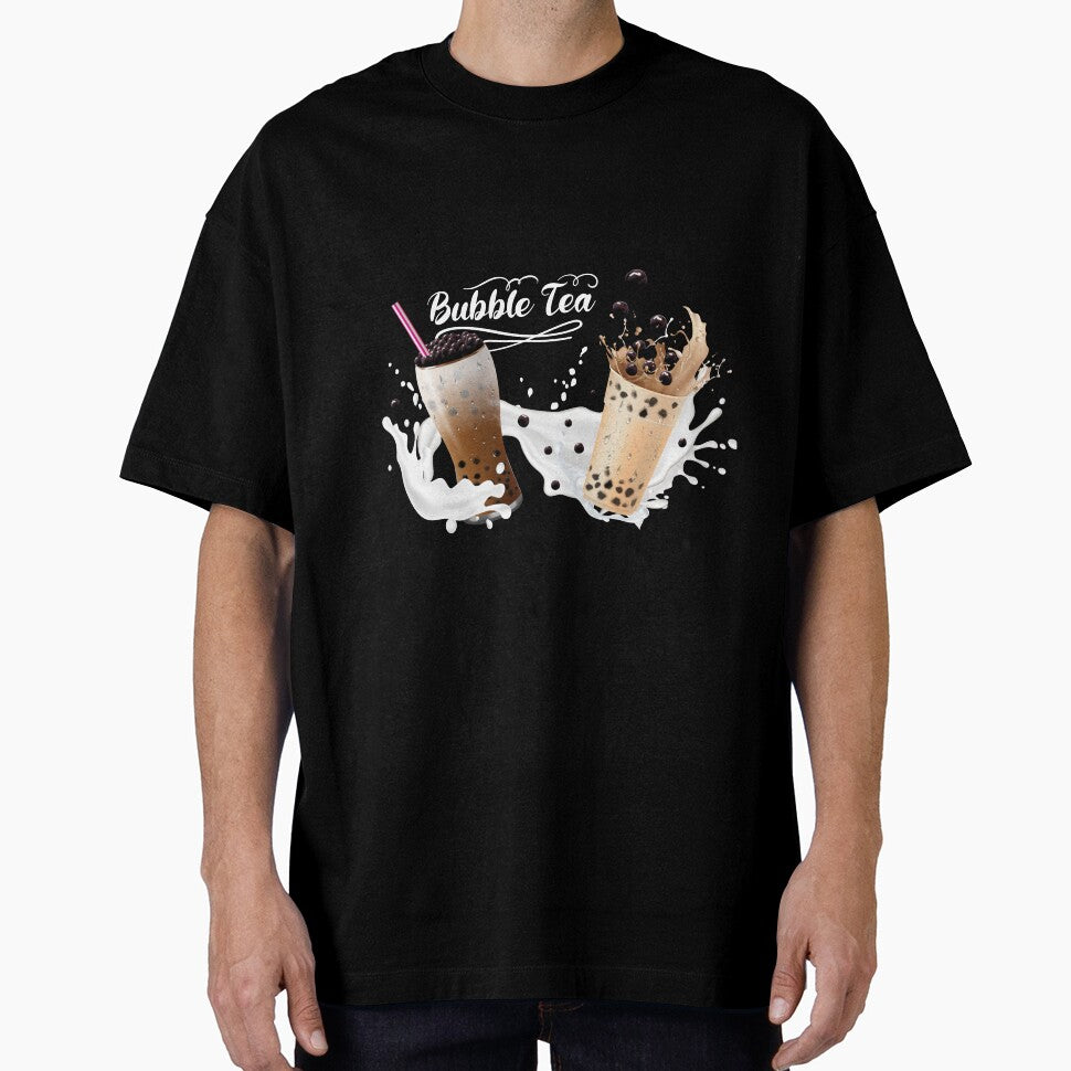 Homemade Milk Bubble Tea with Tapioca. by HakanKACAR2014 T-Shirts, Hoodie, Sweatshirt | BlankRebels.com (Image 1)