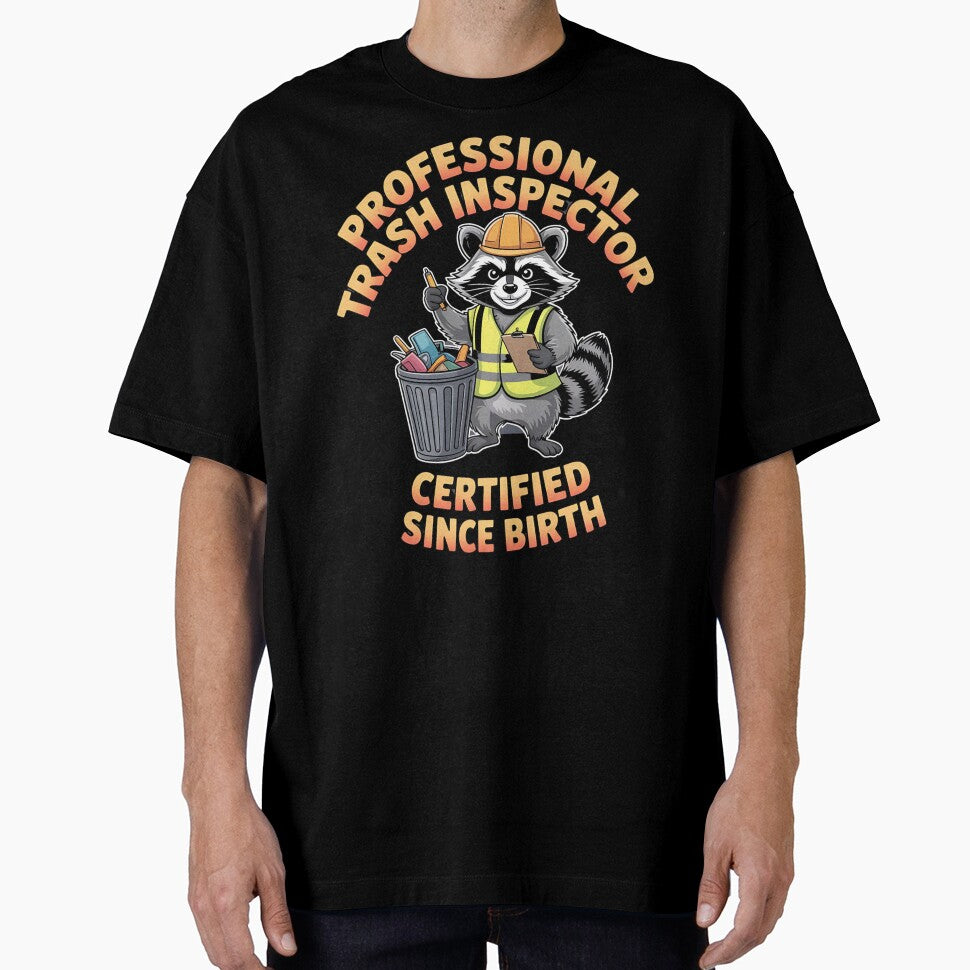 Trash inspector - I love raccoon - Raccoon now - Free raccoon - Raccoon only - Live raccoon - Just do raccoon -... (Image 1)