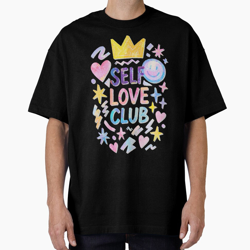 SELF LOVE CLUB VIBES by Sillanotes T-Shirts, Hoodie, Sweatshirt | BlankRebels.com (Image 1)