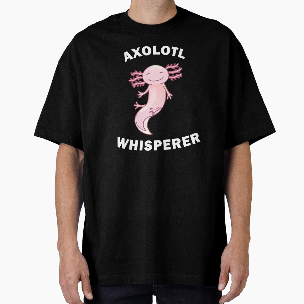 Funny Cute Axolotl Whisperer by Salvadax T-Shirts, Hoodie, Sweatshirt | BlankRebels.com (Image 1)