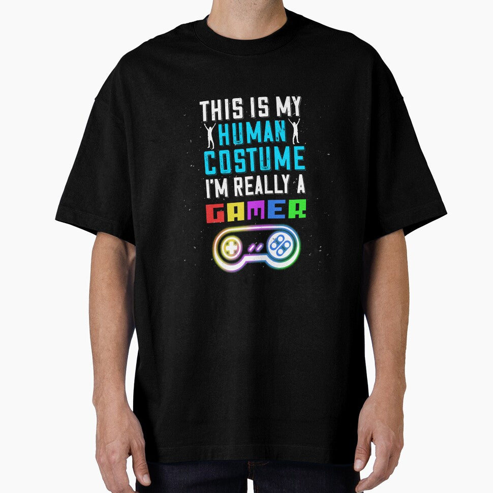 Gamer Costume Funny Gamer Gift Idea by titanosdesign T-Shirts, Hoodie, Sweatshirt | BlankRebels.com (Image 1)