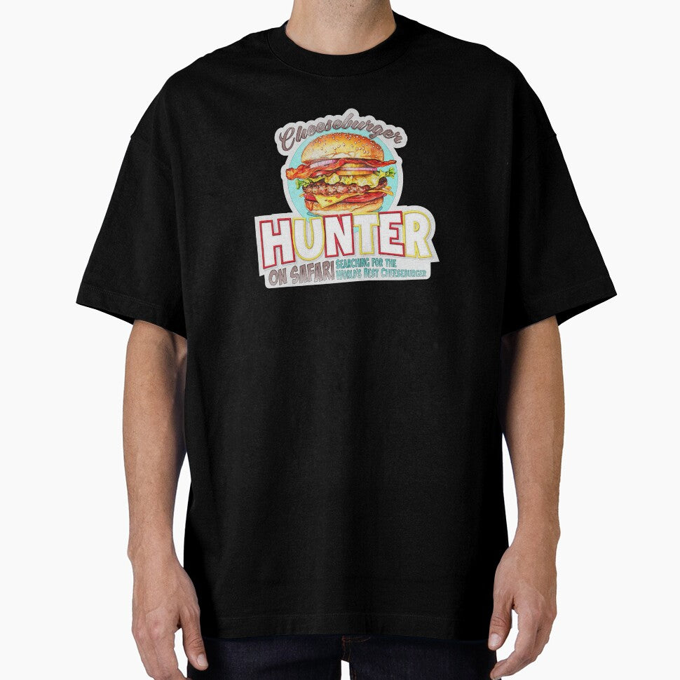 Cheeseburger Hunter – On Safari for the World’s Best Burger by Spaabus T-Shirts, Hoodie, Sweatshirt (Image 1)