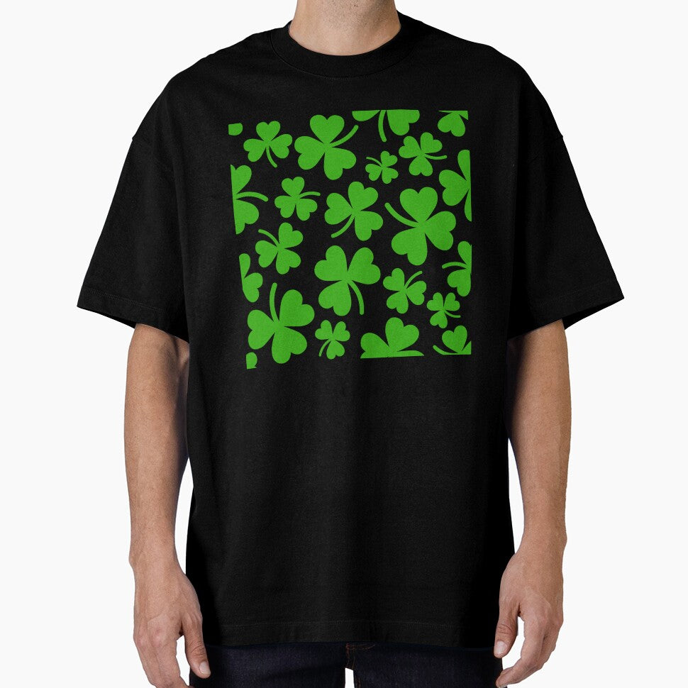 Clover Pattern by virilamissa T-Shirts, Hoodie, Sweatshirt | BlankRebels.com (Image 1)