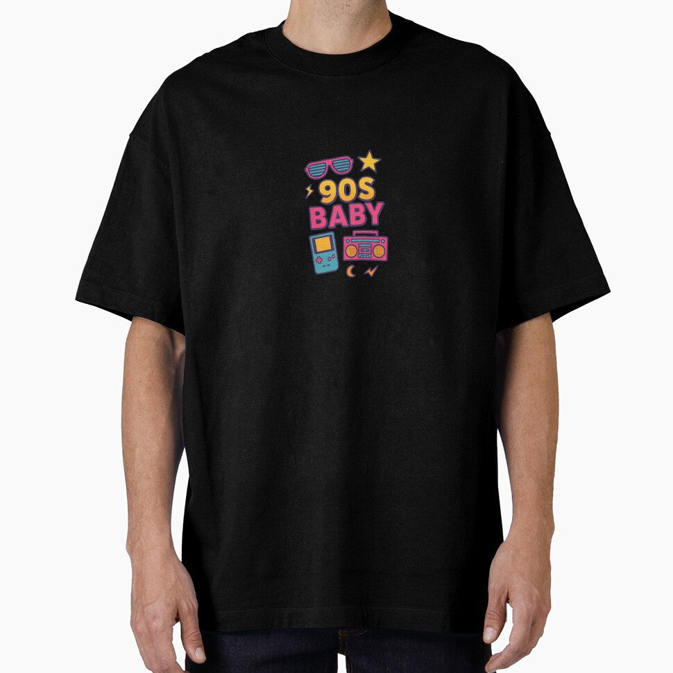 90s Baby Retro Design by edimoraes T-Shirts, Hoodie, Sweatshirt | BlankRebels.com (Image 1)