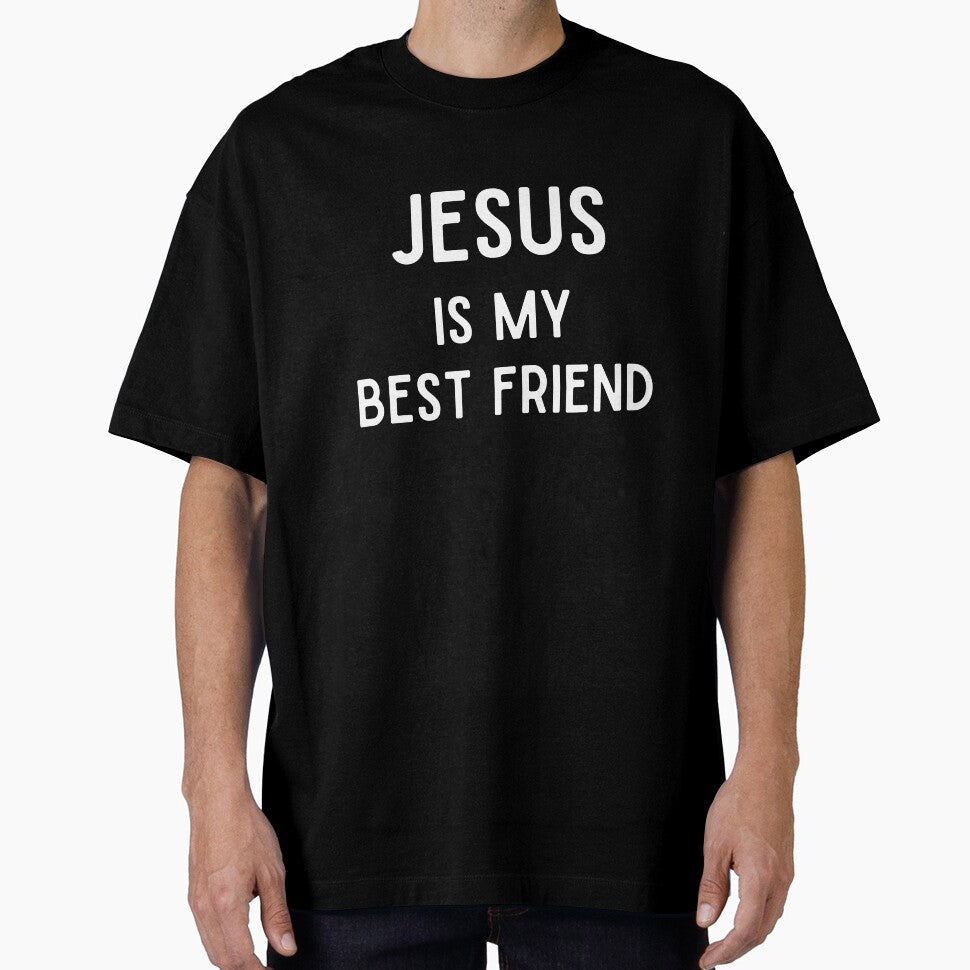 JESUS is my Best Friend by GoldenPearPress T-Shirts, Hoodie, Sweatshirt | BlankRebels.com (Image 1)