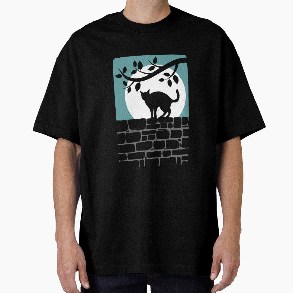 Funny black cat. by balajj T-Shirts, Hoodie, Sweatshirt | BlankRebels.com (Image 1)