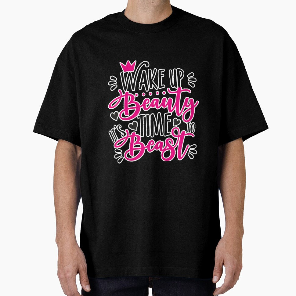 Wake Up Beauty Gym Fitness Workout by BundlerVq T-Shirts, Hoodie, Sweatshirt | BlankRebels.com (Image 1)