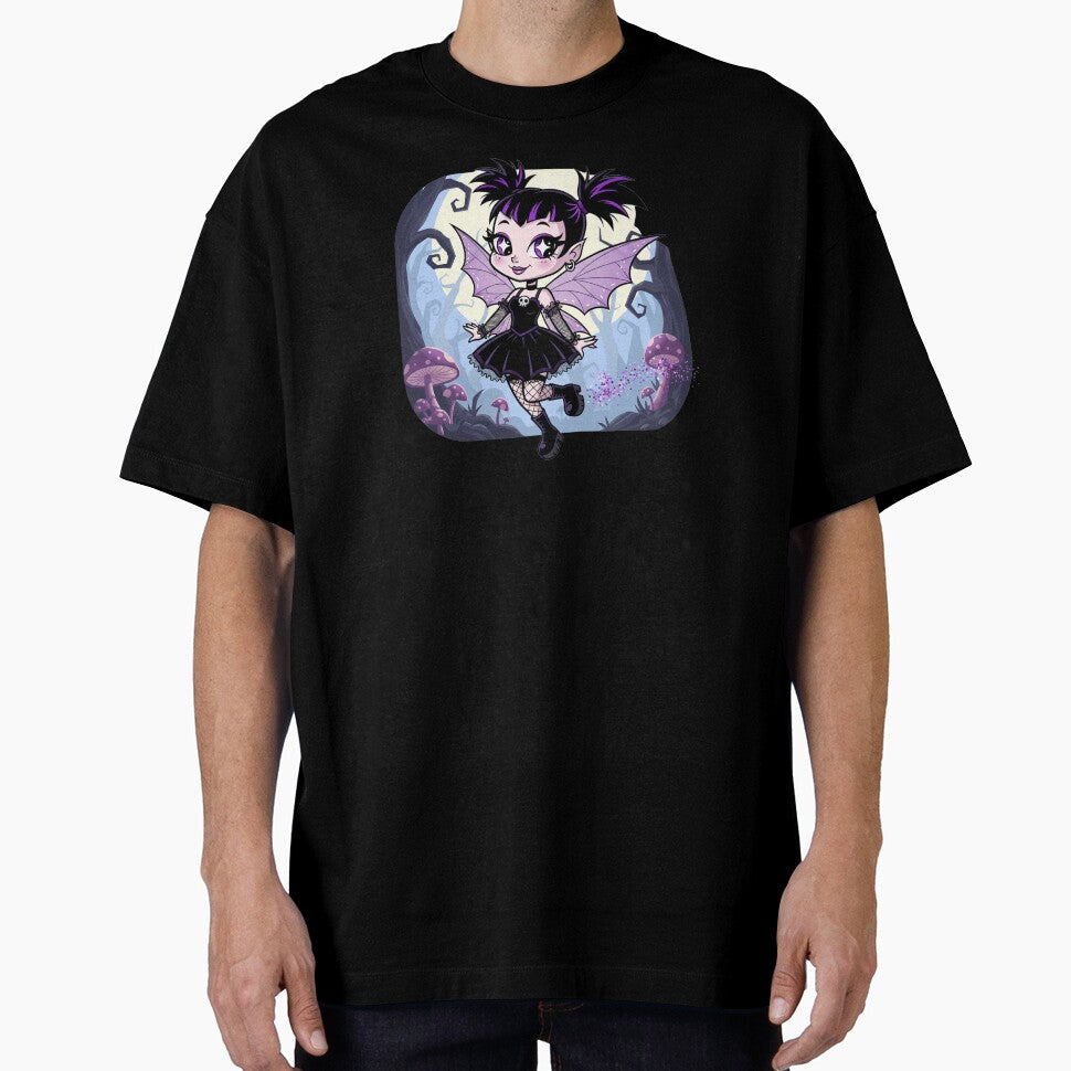 Gothic Fairy | Darkly Enchanting and Elegantly Mysterious Fantasy Graphic by Tw1nsAIArt T-Shirts, Hoodie,... (Image 1)