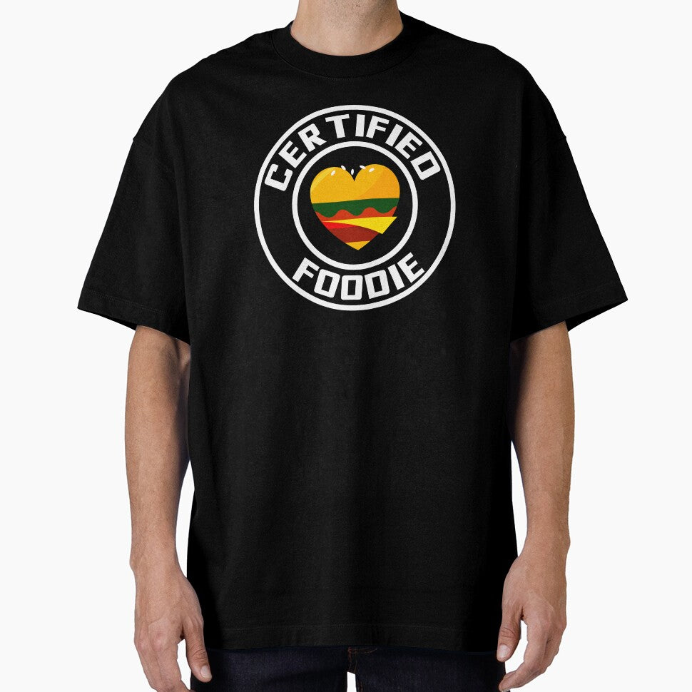 Certified foodie by GoranDesign T-Shirts, Hoodie, Sweatshirt | BlankRebels.com (Image 1)