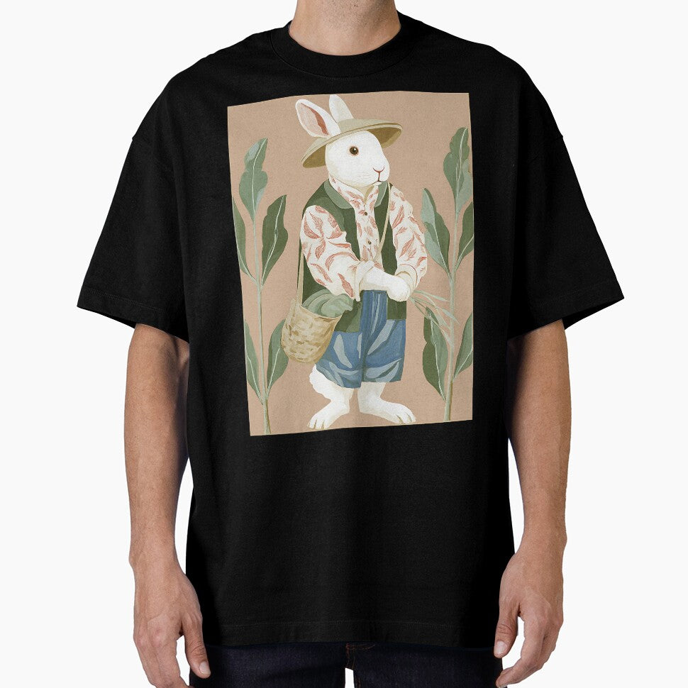 Charming Cottagecore Rabbit by bapupa T-Shirts, Hoodie, Sweatshirt | BlankRebels.com (Image 1)