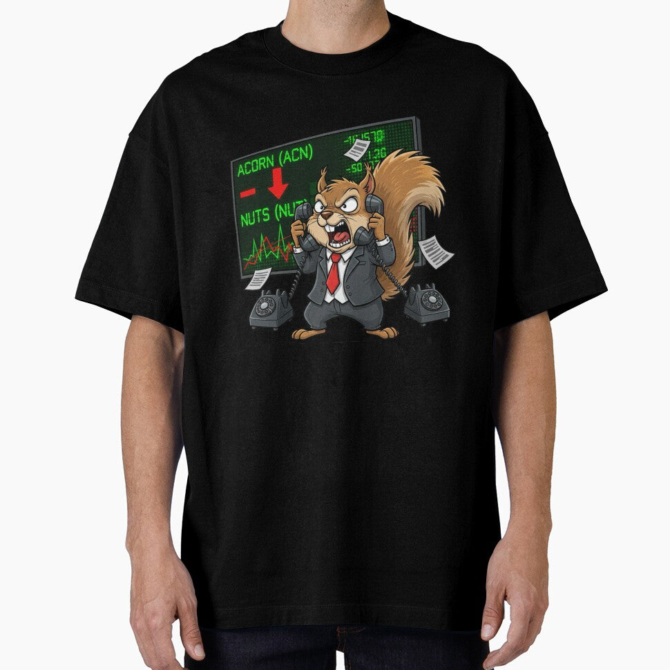 Stockbroker Squirrel – Acorn Market Chaos Meme by Whisky1111 T-Shirts, Hoodie, Sweatshirt | BlankRebels.com (Image 1)
