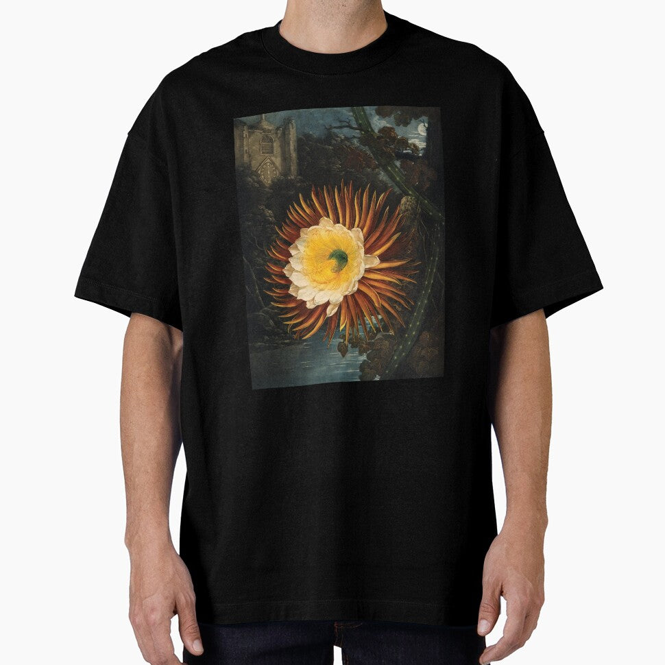 The Night-Flowering Cactus Botanical Painting by InnerCitadel T-Shirts, Hoodie, Sweatshirt | BlankRebels.com (Image 1)