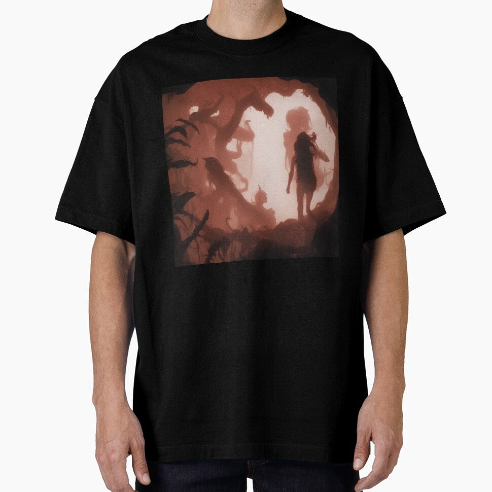 Nightmarish Dreams - Horror Digital Art Print by shypixels T-Shirts, Hoodie, Sweatshirt | BlankRebels.com (Image 1)