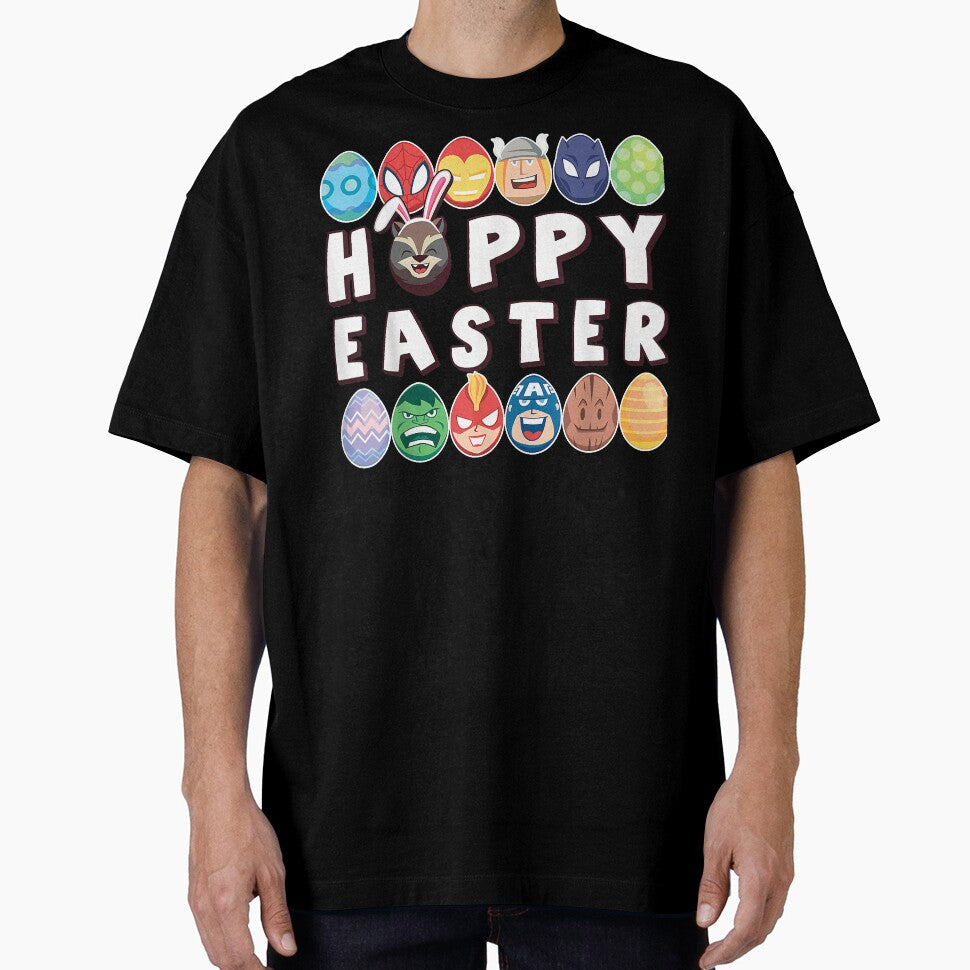 Marvel Easter Hoppy Easter Group Eggs T Shirt Small by trucnhieuchan