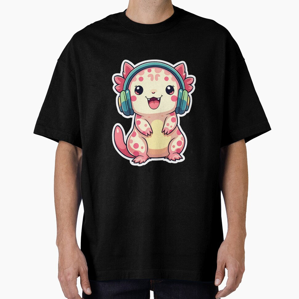 Kawaii Axolotl | Cute and Adorable Axolotl Design by DesignDoodleArt T-Shirts, Hoodie, Sweatshirt | BlankRebels.com (Image 1)