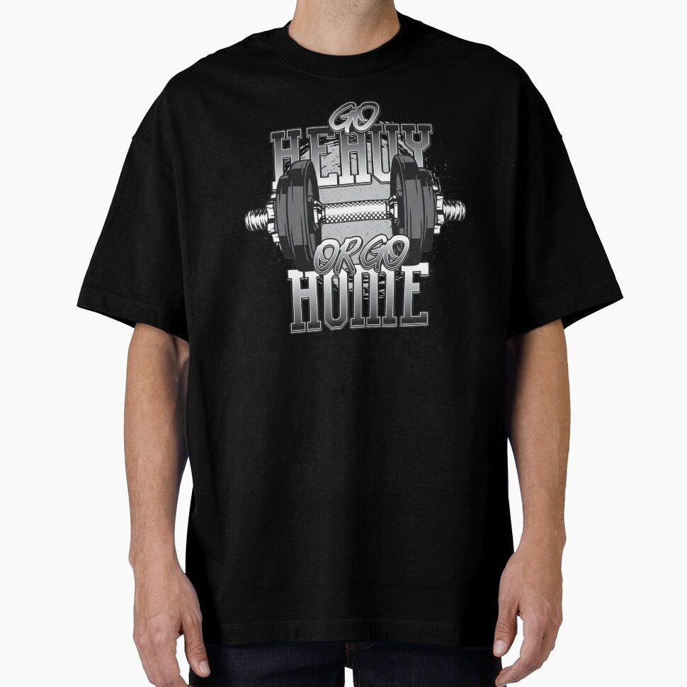 gym stickers go heavy or go home new design by Cardio Boutique T-Shirts, Hoodie, Sweatshirt | BlankRebels.com (Image 1)