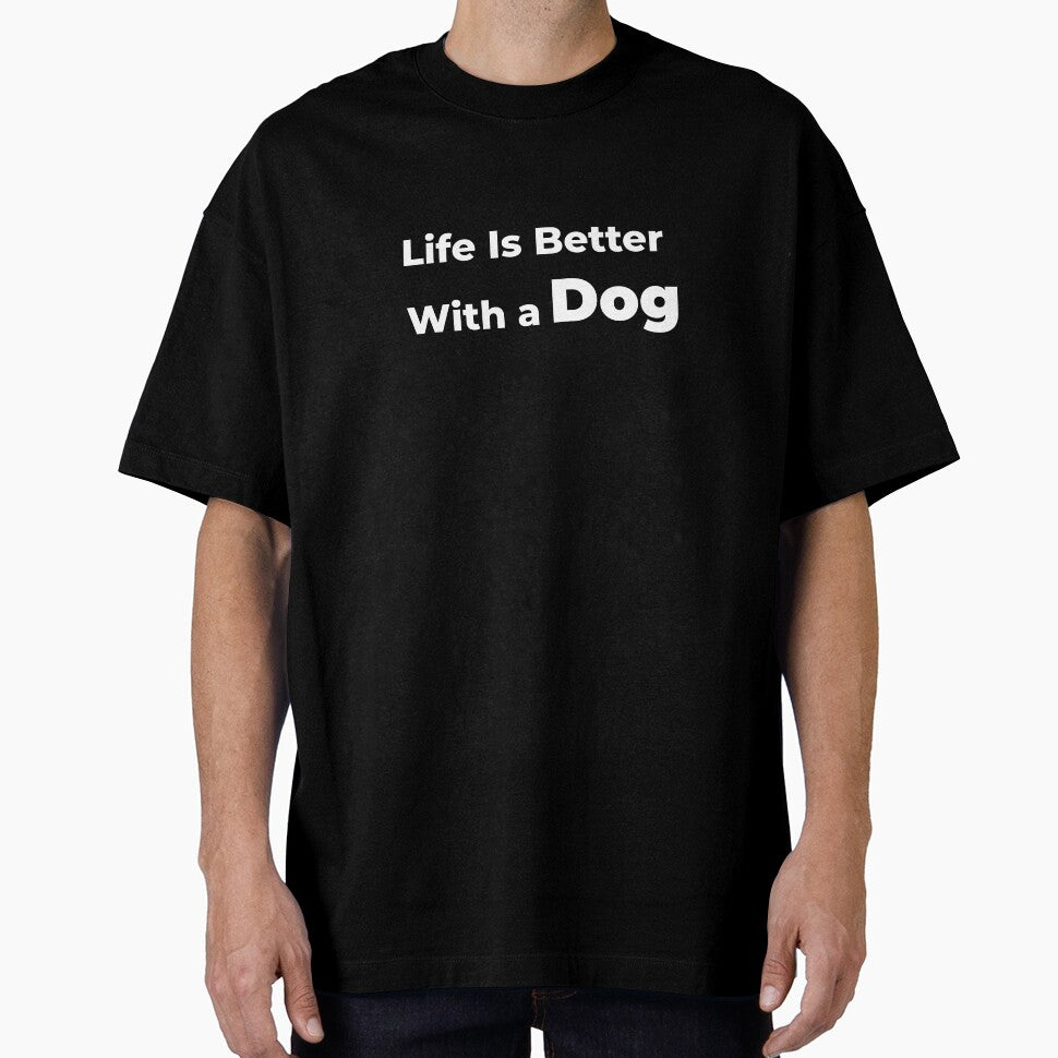 Life Is Better With a Dog by FWAHAB T-Shirts, Hoodie, Sweatshirt | BlankRebels.com (Image 1)