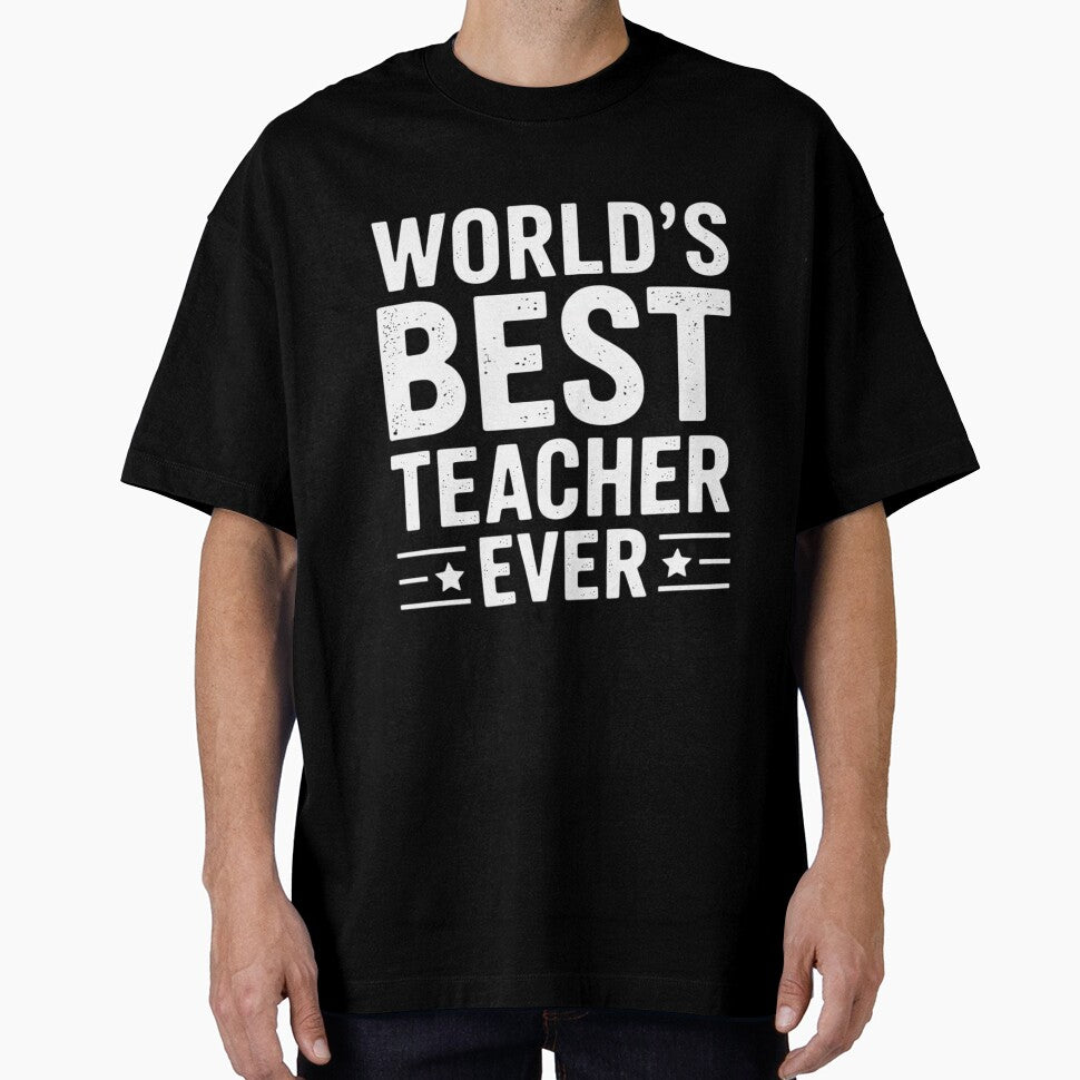 World's Best Teacher Ever by sonlylya T-Shirts, Hoodie, Sweatshirt | BlankRebels.com (Image 1)