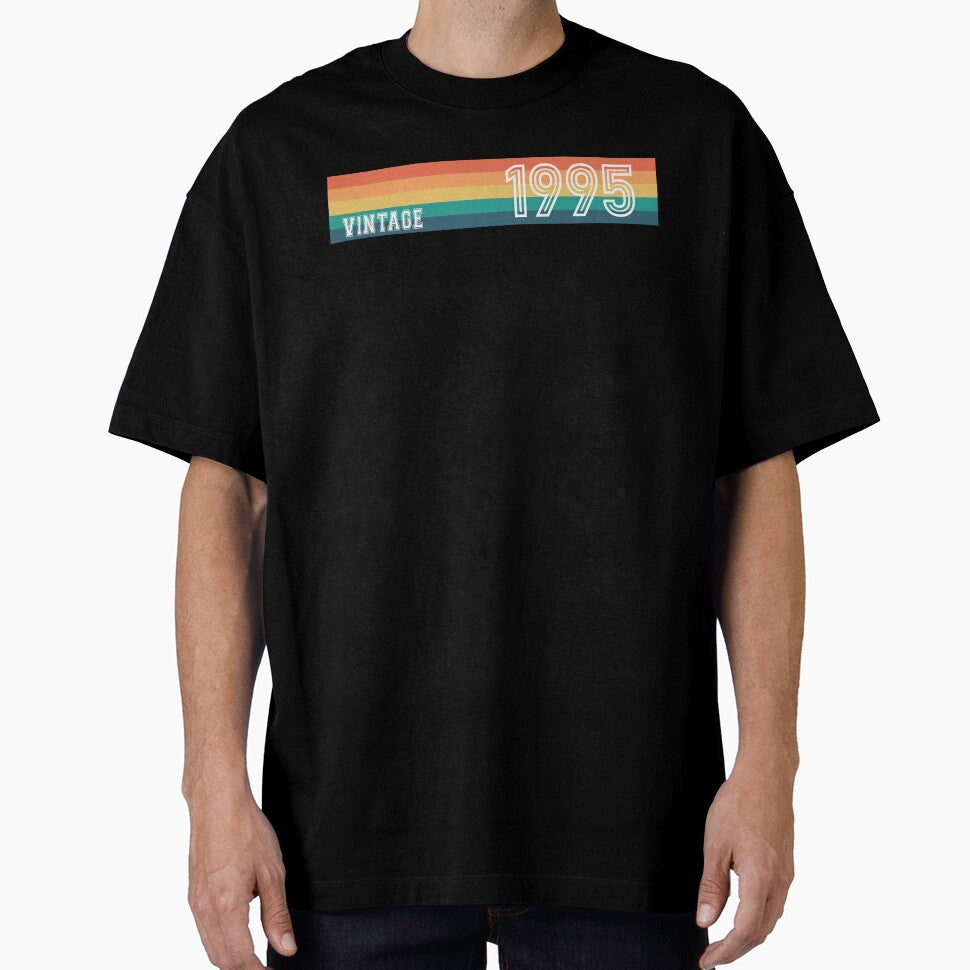 1995 Birthday Vintage Retro by Jeallan Designs T-Shirts, Hoodie, Sweatshirt | BlankRebels.com (Image 1)