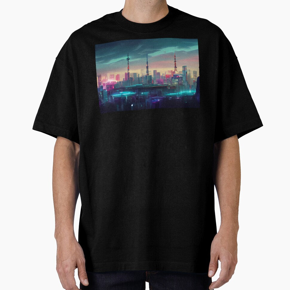 Neon Tokyo by ParadiseSlice T-Shirts, Hoodie, Sweatshirt | BlankRebels.com (Image 1)