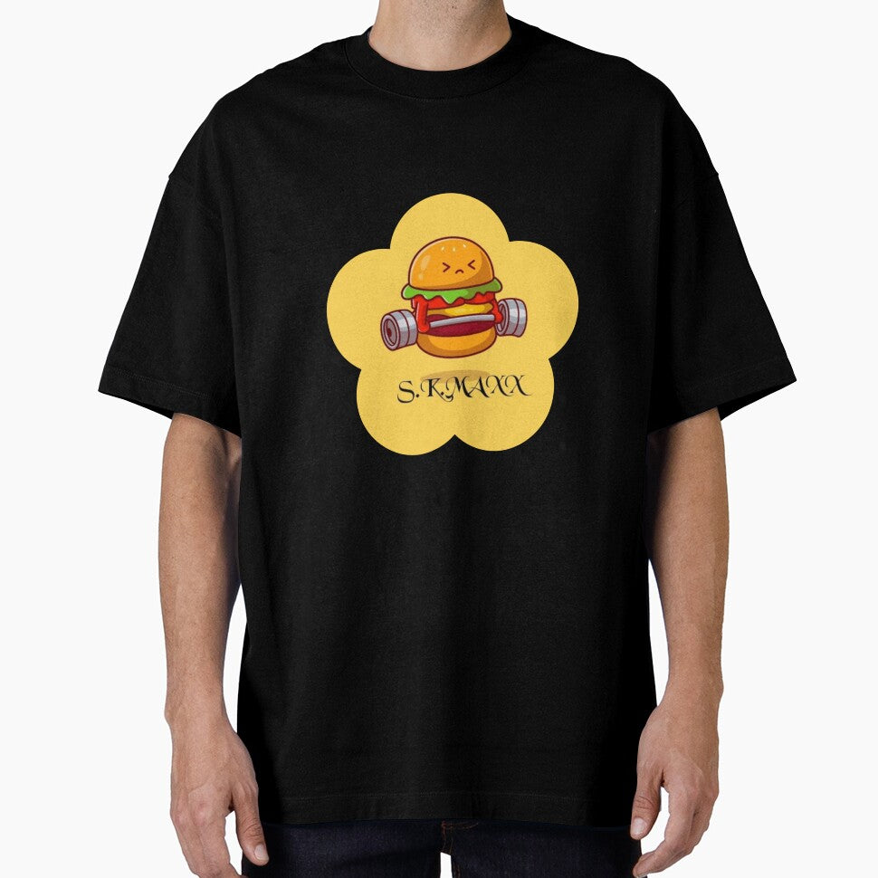 Funny burger lifts weights by SKMAXX T-Shirts, Hoodie, Sweatshirt | BlankRebels.com (Image 1)