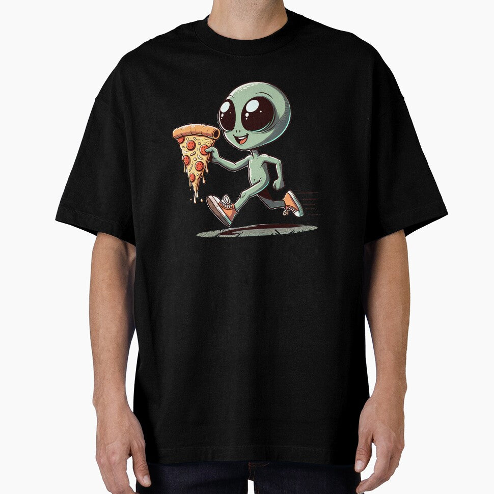 Funny Alien Pizza Lover by Logiamerch T-Shirts, Hoodie, Sweatshirt | BlankRebels.com (Image 1)