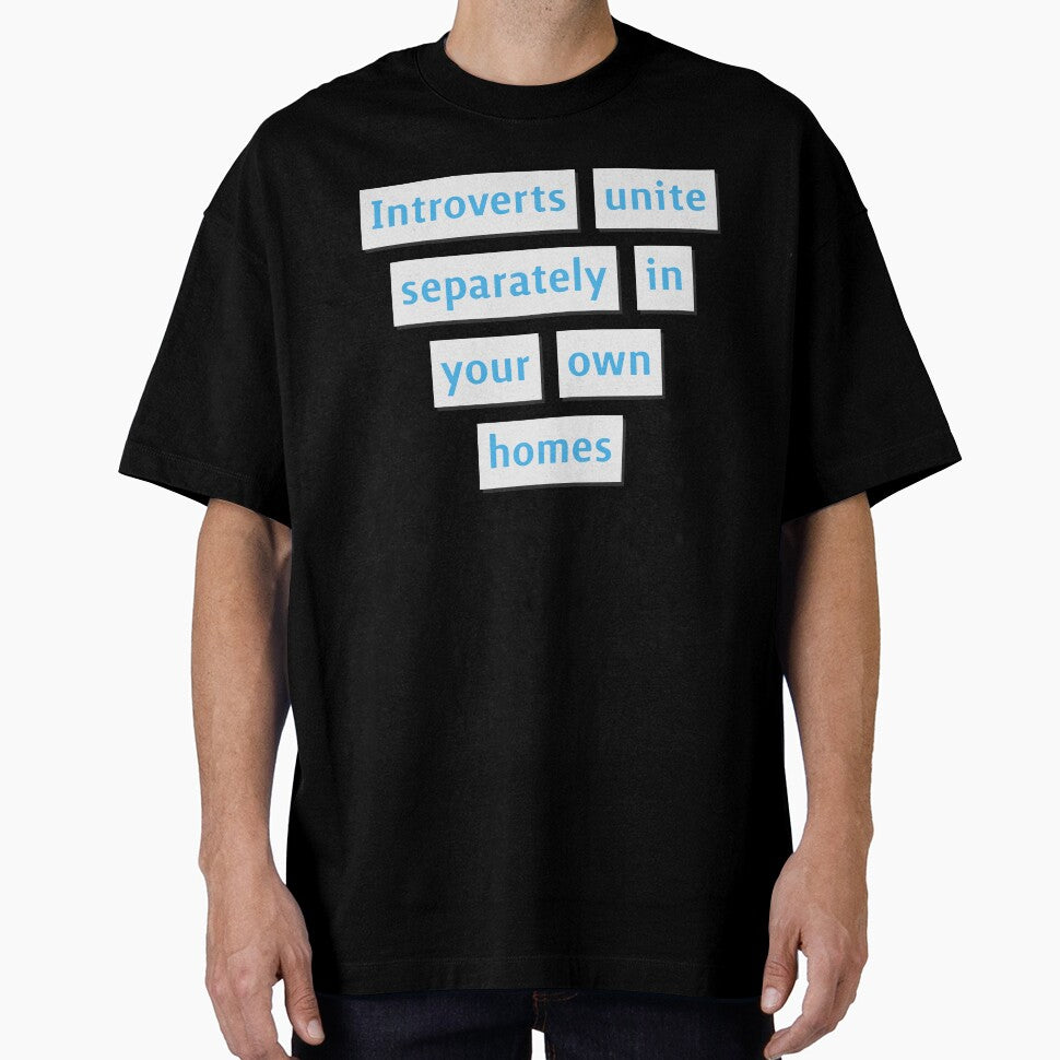 Introverts unite separately - Introverts Quotes by The Full Cart T-Shirts, Hoodie, Sweatshirt | BlankRebels.com (Image 1)