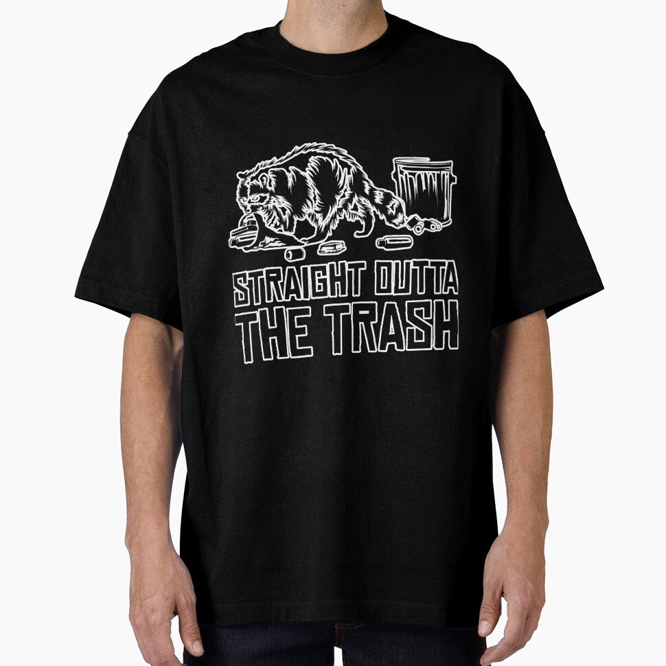 Cool Trash Panda Funny Straight Outta by NeverLoseSF T-Shirts, Hoodie, Sweatshirt | BlankRebels.com (Image 1)