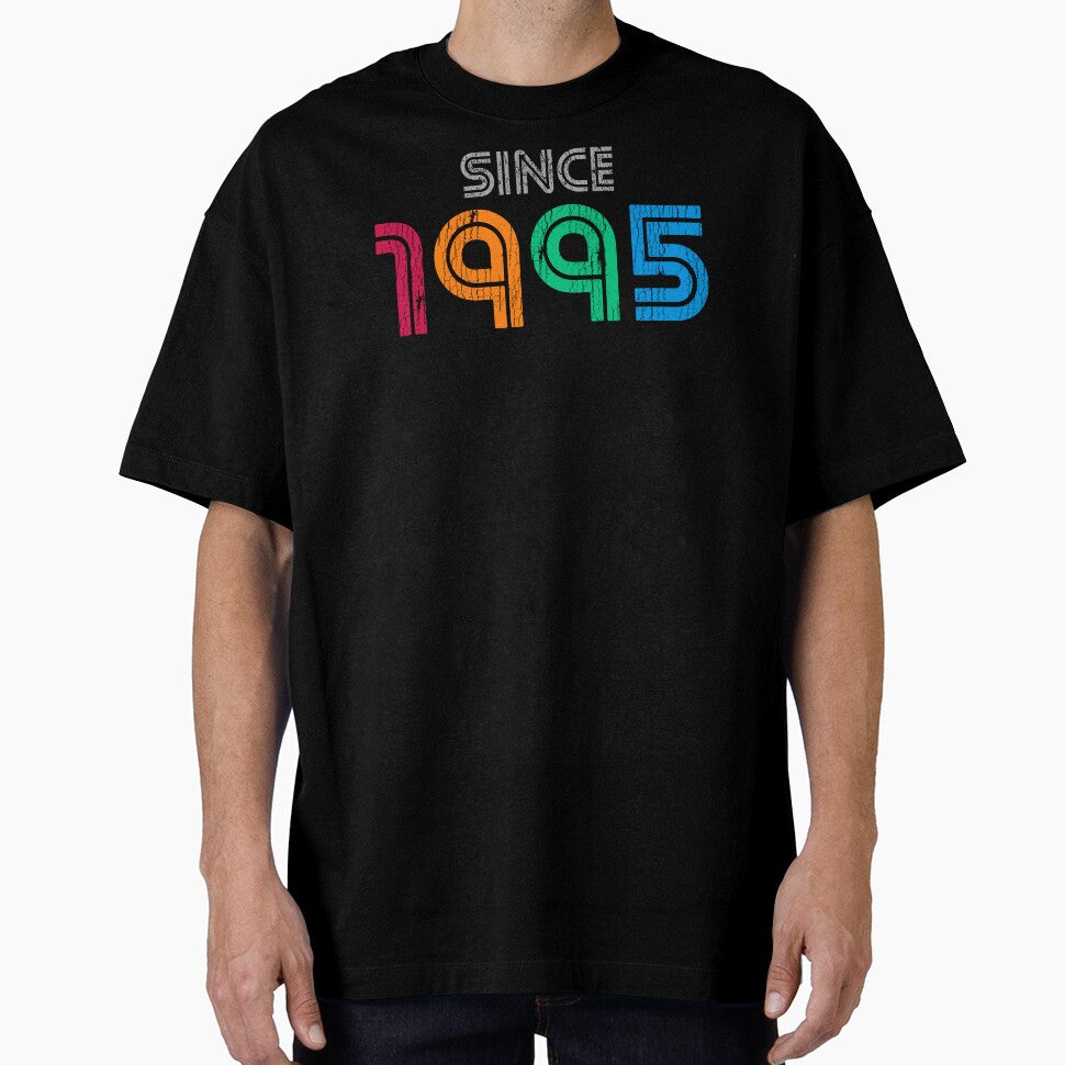 Vintage Since 1995 Retro Birthday by WAMTEES T-Shirts, Hoodie, Sweatshirt | BlankRebels.com (Image 1)