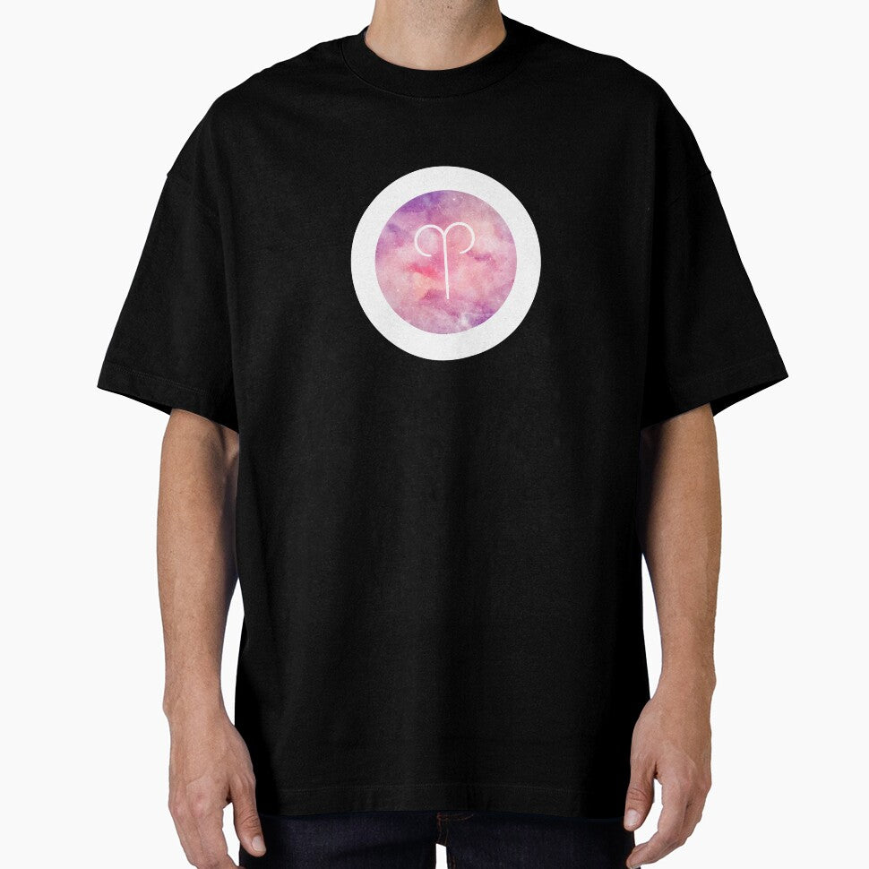 Aries Watercolor Zodiac white Horoscope Star Sign Gift by Hyper-Field T-Shirts, Hoodie, Sweatshirt (Image 1)