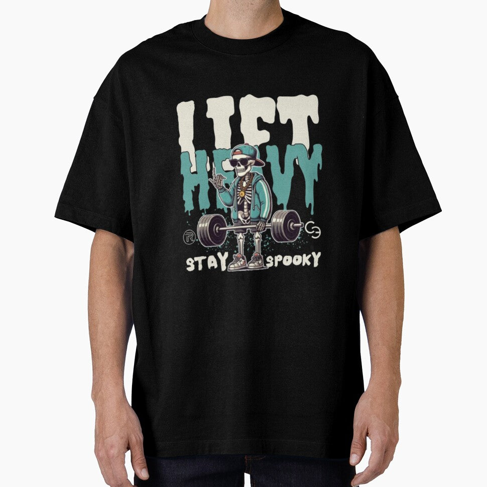Lift heavy stay spooky by Peerless-Prime T-Shirts, Hoodie, Sweatshirt | BlankRebels.com (Image 1)