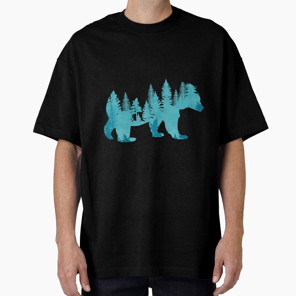 Nature Forest Mountains Trees Wildlife by BundlerVq T-Shirts, Hoodie, Sweatshirt | BlankRebels.com (Image 1)