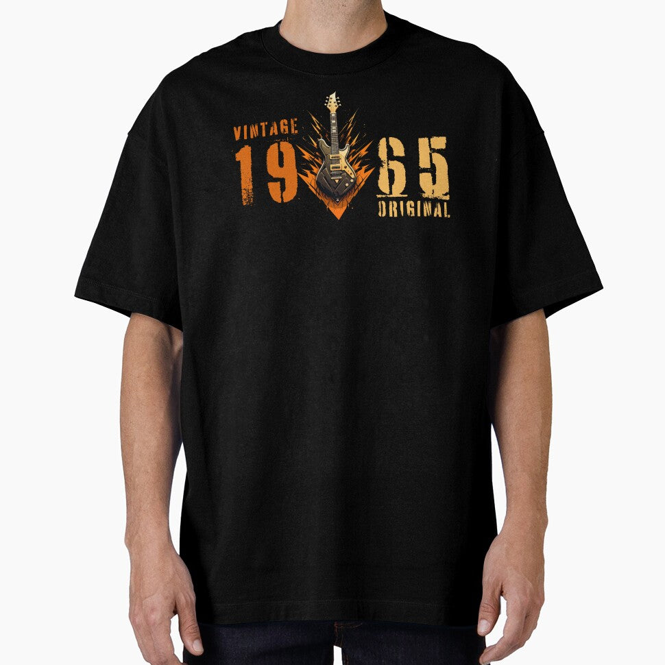 Born 1965 vintage original, quitar by Krzysztof Siwek T-Shirts, Hoodie, Sweatshirt | BlankRebels.com (Image 1)