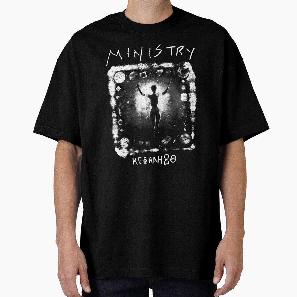 Ministry Industrial Rock Band by nandibucek T-Shirts, Hoodie, Sweatshirt | BlankRebels.com (Image 1)