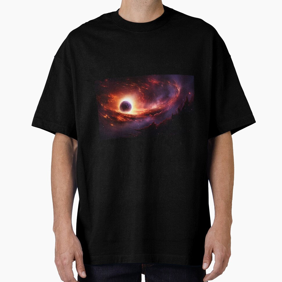Dark Fantasy Landscape - Event Horizon by Fantasy Masterpiece T-Shirts, Hoodie, Sweatshirt | BlankRebels.com (Image 1)