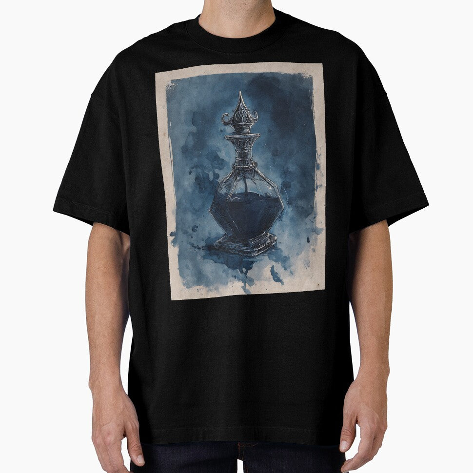 Moody Dark Academia Ink Bottle by bapupa T-Shirts, Hoodie, Sweatshirt | BlankRebels.com (Image 1)