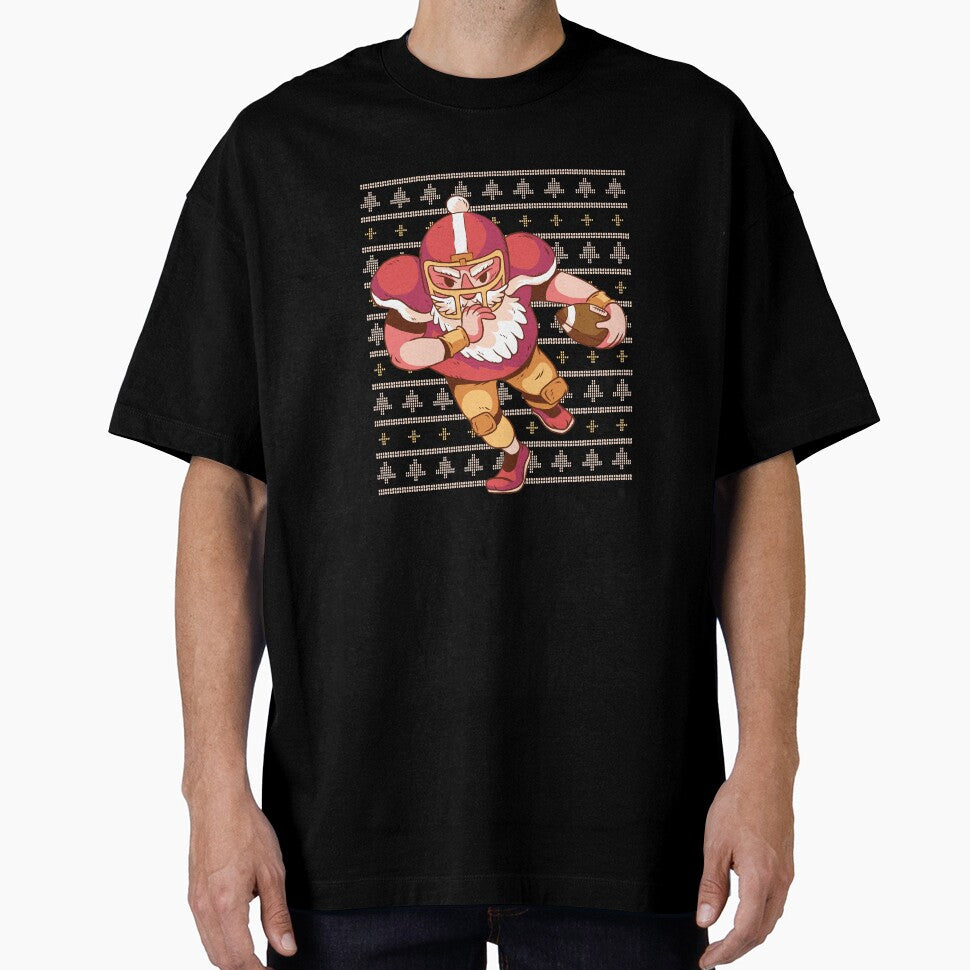 American Football Rugby Gridiron Santa Christmas X-mas by AaaleXX T-Shirts, Hoodie, Sweatshirt | BlankRebels.com (Image 1)