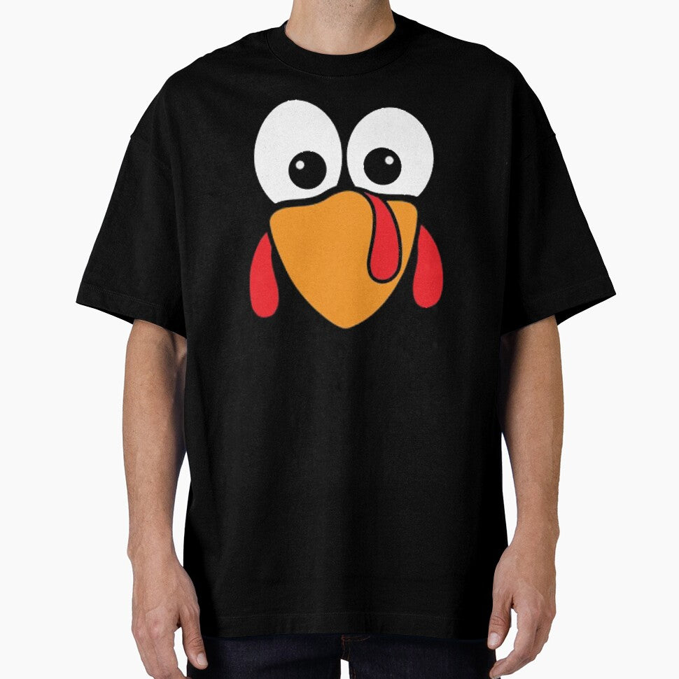 Turkey Face Thanksgiving Funny Costume by ghazalish T-Shirts, Hoodie, Sweatshirt | BlankRebels.com (Image 1)