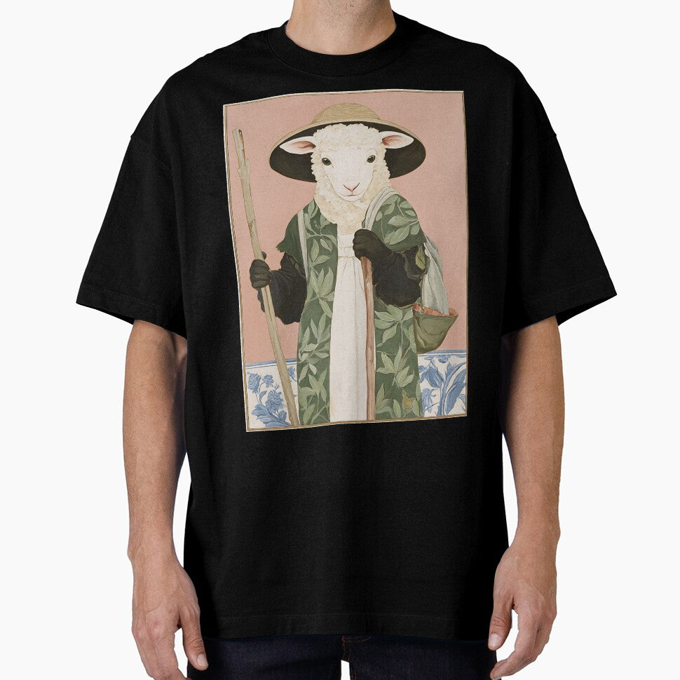 The Charming Cottagecore Sheep by bapupa T-Shirts, Hoodie, Sweatshirt | BlankRebels.com (Image 1)