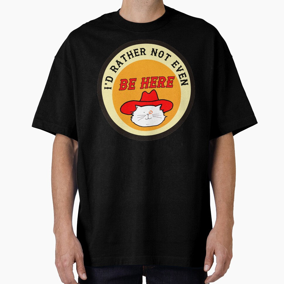 I'd Rather Not Even Be Here by Emily-Dodrill T-Shirts, Hoodie, Sweatshirt | BlankRebels.com (Image 1)