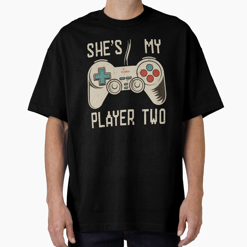 Gamer Couple (SHE) by UrbanChillz T-Shirts, Hoodie, Sweatshirt | BlankRebels.com (Image 1)