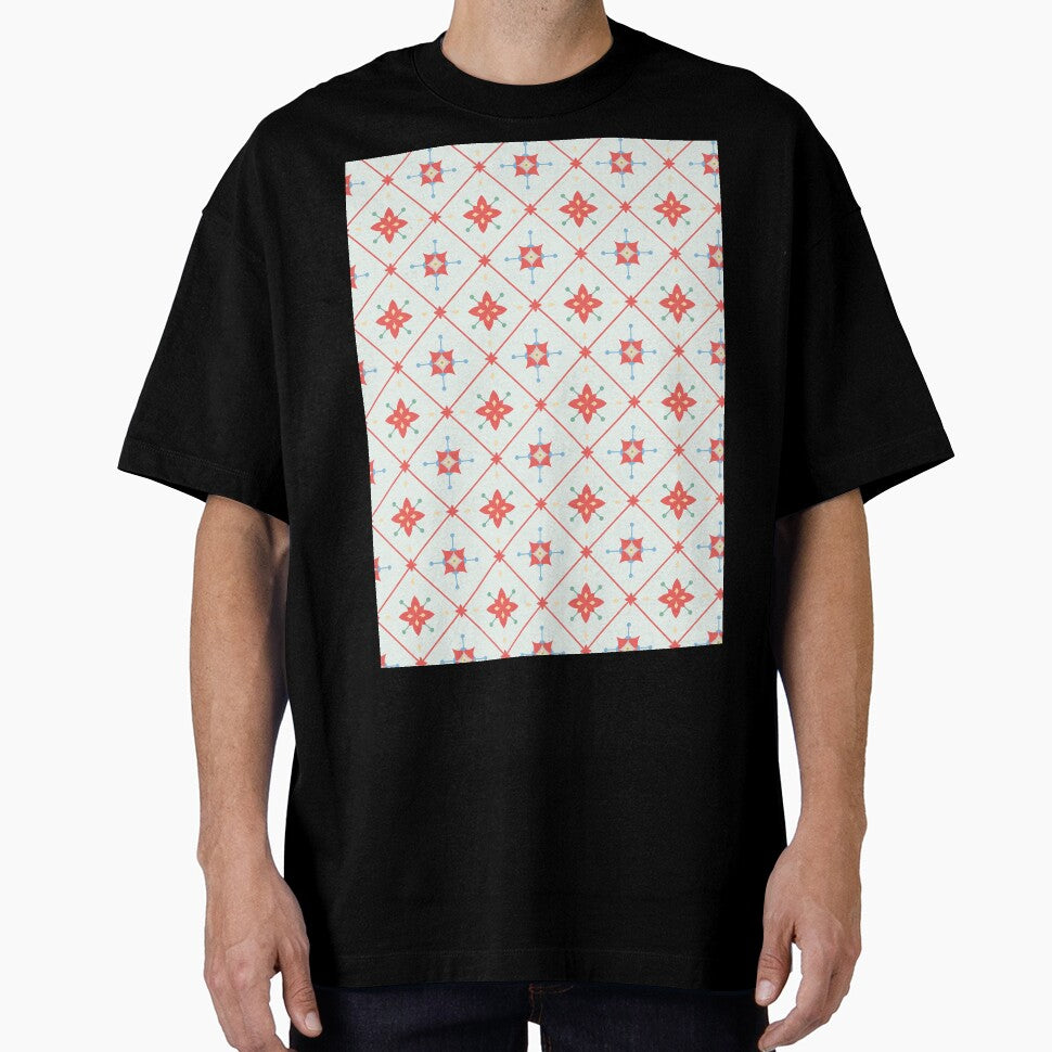 Tile Floral by zaher97 T-Shirts, Hoodie, Sweatshirt | BlankRebels.com (Image 1)